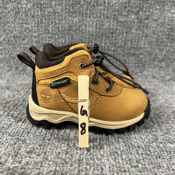 Timberland Boots Toddler Size 5.5 Wheat Waterproof TimberDry Hiker Shoes EU22 - Picture 9 of 9